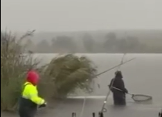Fisherman Doesnt Quit after Getting Struck by Lightening TWICE