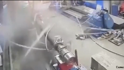 Machine Blast at work