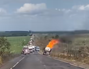 Petrol Container Blast leave many people injured