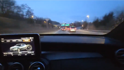 Streamer causes a car accident while trying to “cut up” through traffic