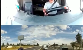 Truck Driver Unintentionally Crushed the Car