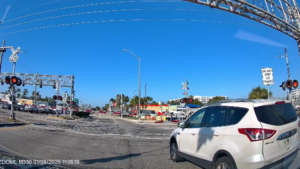 Watch Car approaching on Left Side of your Screen