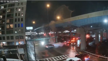 Manhole explosion