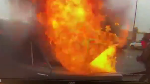 Car Erupts in Flames When Driver Uses Hand Sanitizer While Smoking a Cigarette