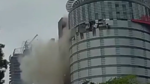 Explosion At A Taiwan Department Store