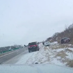 Close call as out of control vehicle nearly strikes Nebraska trooper