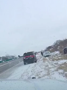 Close call as out of control vehicle nearly strikes Nebraska trooper