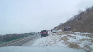 Close call as out of control vehicle nearly strikes Nebraska trooper