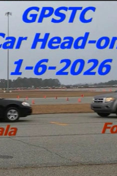Two Car Head On Crash Test at the GPSTC