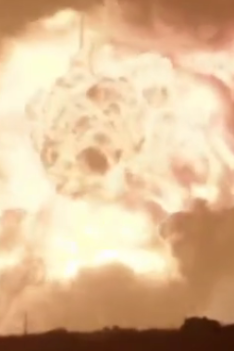 Blue Origin's New Glenn rocket exploded